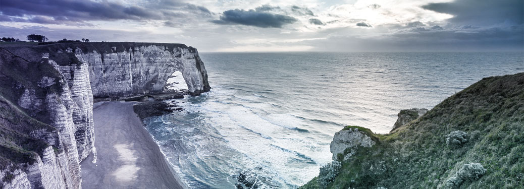 Die Felsnadeln von Étretat