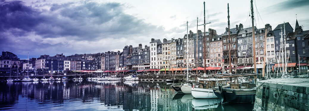 Der Hafen von Honfleur